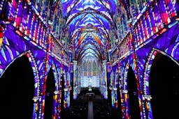 Poster image for the exhibition titled Luminiscentie