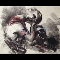 Poster image for the exhibition titled Sim Acquisition : Dessin et guerre