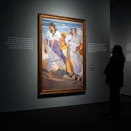 Poster image for the exhibition titled In de zee van Sorolla met Manuel Vicent
